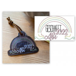 Alles wird gut FREEBIE 2 - Anhänger ITH - Geschafft - Abi 2022